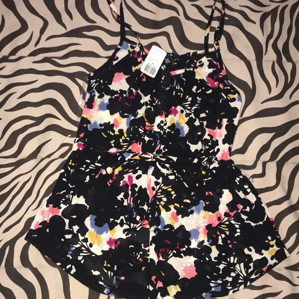 Watercolor floral top